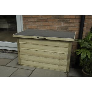 Forest Garden 2'1 x 3'6ft Pressure Treated Garden Storage Box