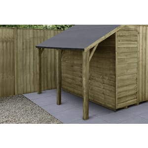 Forest Garden Lean To Shed Kit for 7 x 5 ft Overlap Pressure Treated Sheds