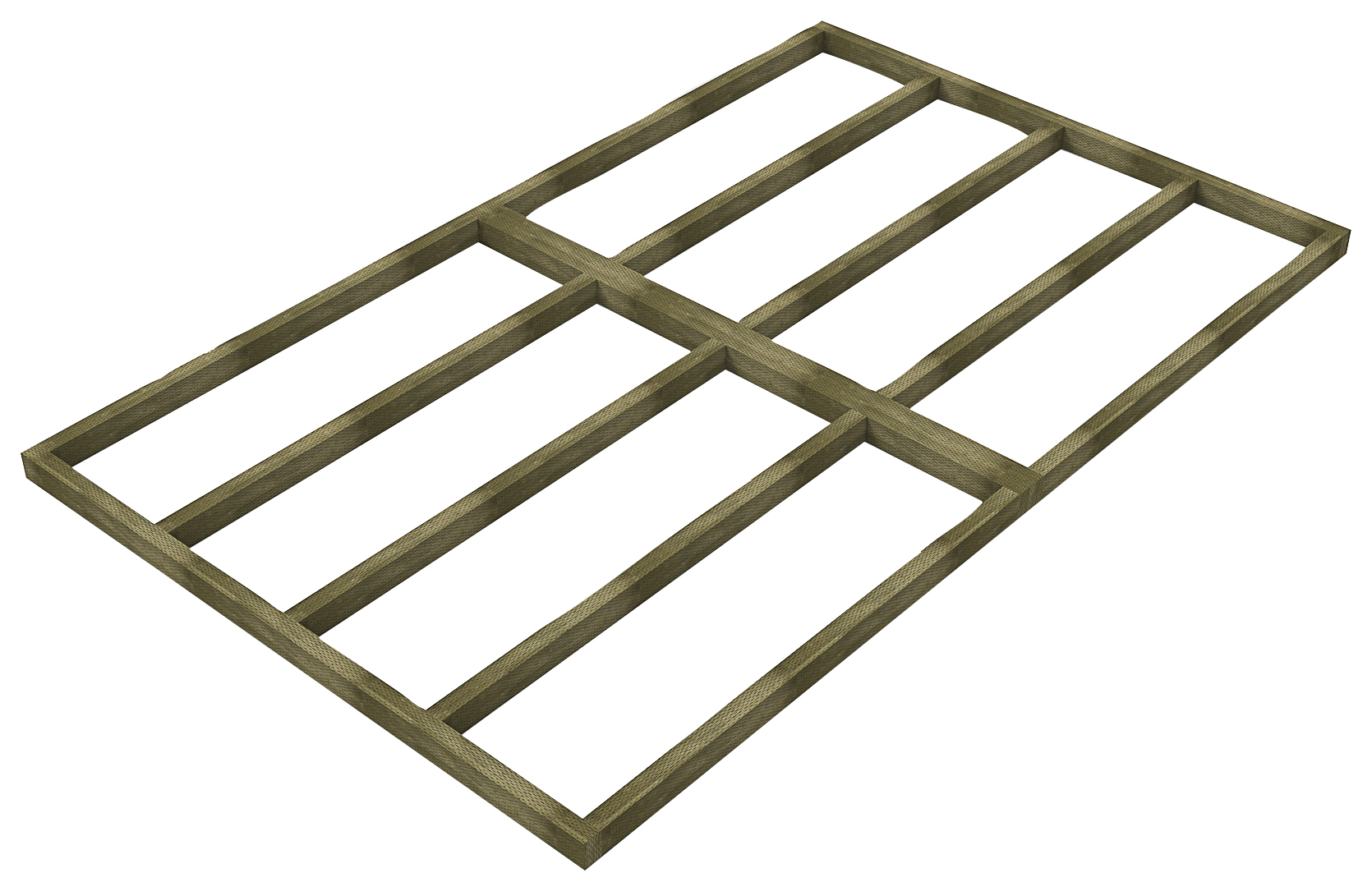 Forest Garden 10 x 6ft Shed Base for Overlap Sheds