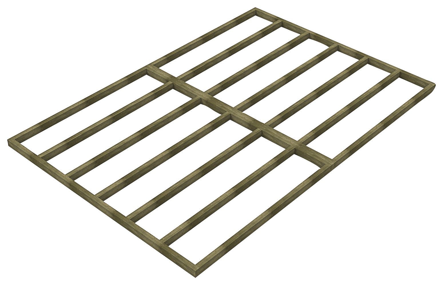 Forest Garden 12 x 8ft Shed Base for Overlap and Shiplap Sheds