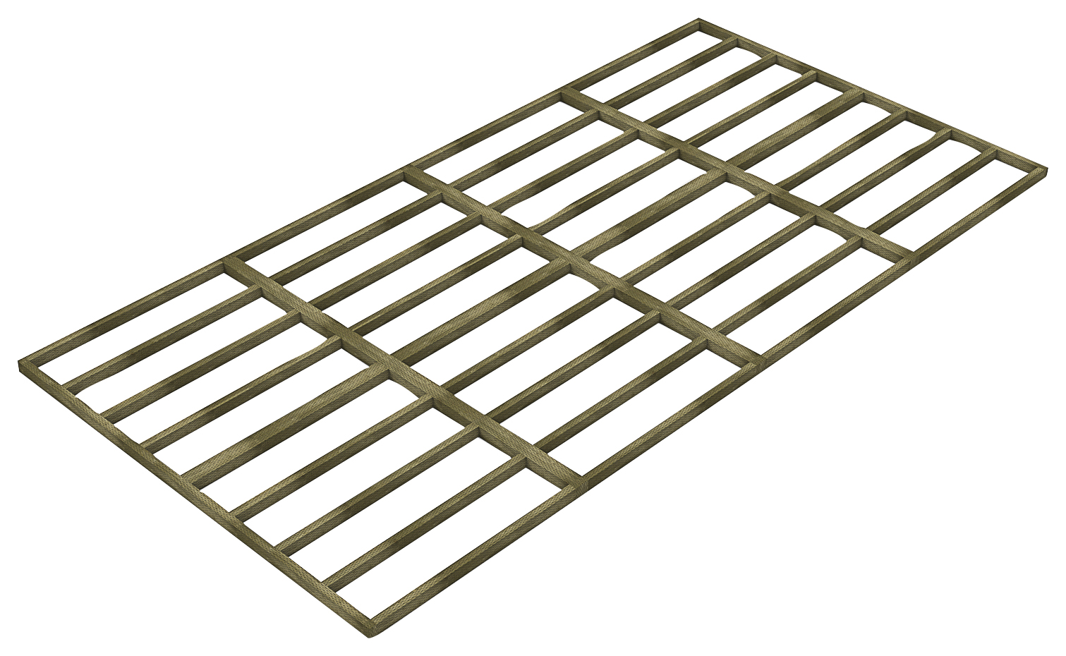 Forest Garden 20 x 10ft Shed Base for Overlap Sheds