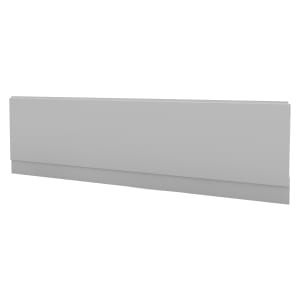 Duarti By Calypso 1700mm Bath Front Panel with Plinth - White Varnish