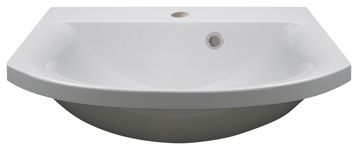 Duarti By Calypso Belmont Semi Recessed Cast Marble Basin - 500mm