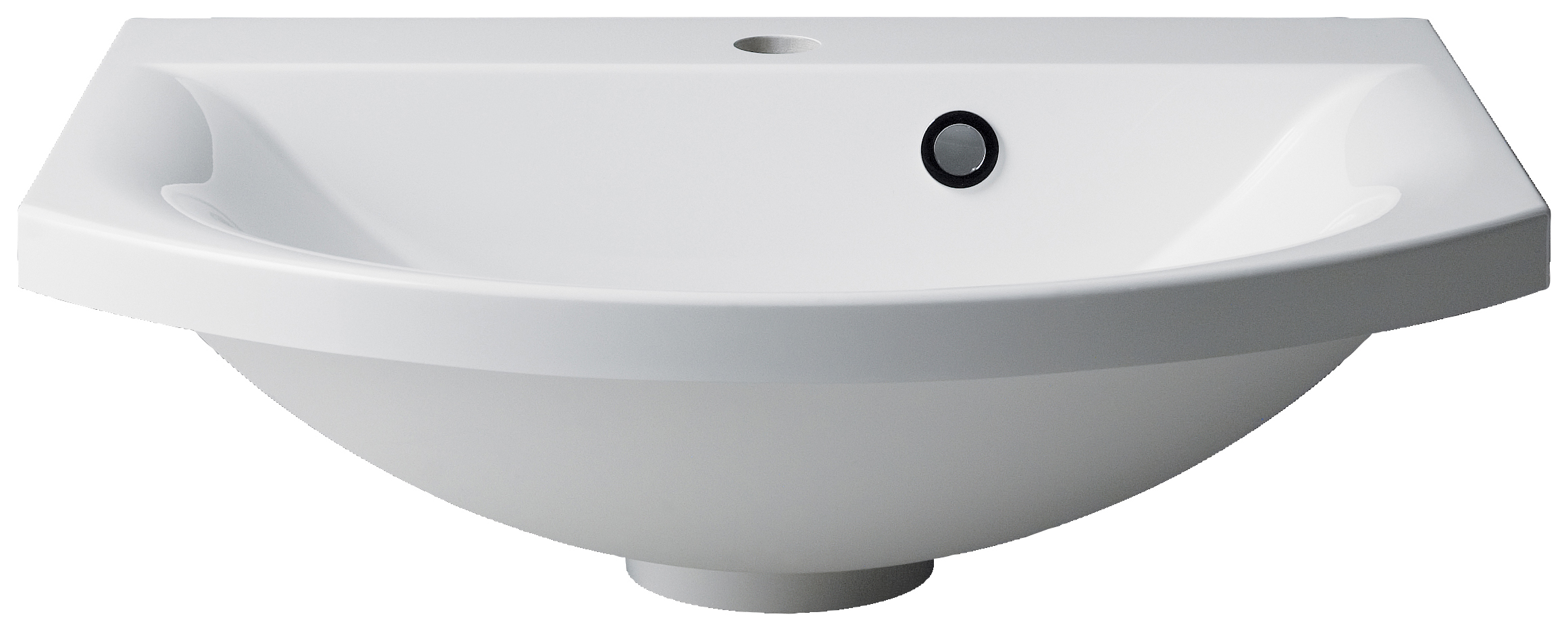 Duarti By Calypso Belmont Semi Recessed Cast Marble Vanity Basin - 544mm