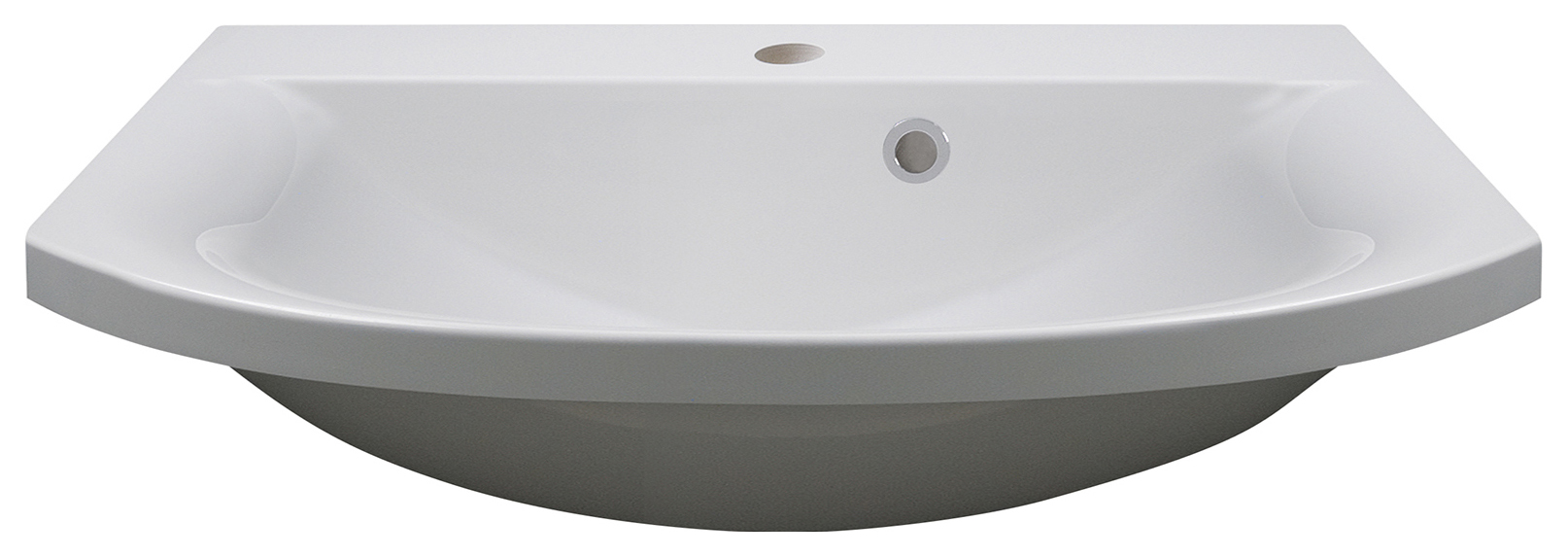 Duarti By Calypso Belmont Semi Recessed Cast Marble Basin - 600mm