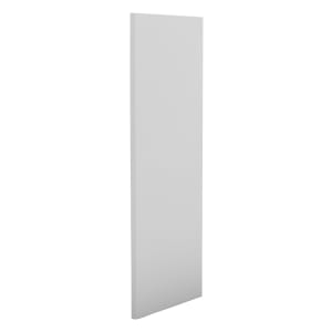 Duarti By Calypso White Varnish Universal Base End / Infill Panel - 305 x 811 x 18mm