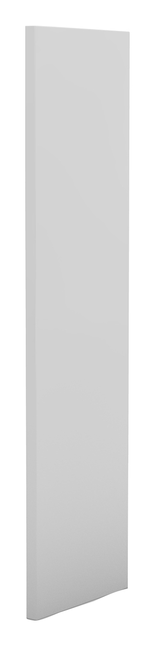 Image of Duarti By Calypso White Varnish Universal Base End / Slimline Infill Panel Slimline - 220 x 811 x 18mm