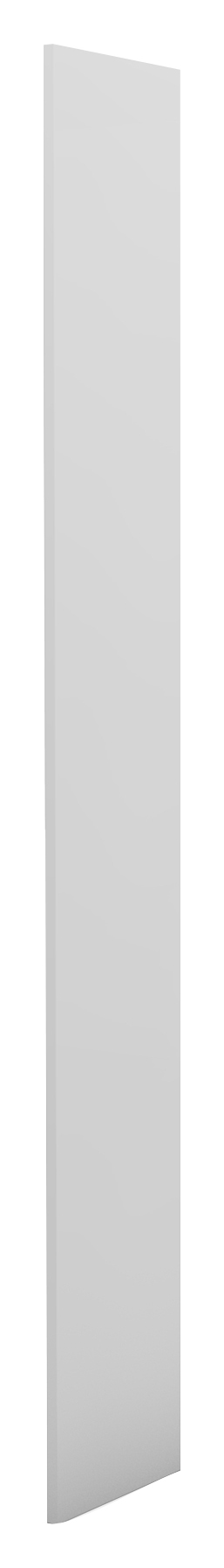 Image of Duarti By Calypso Swhite Varnish Universal High Rise End / Slimline Infill Panel Slimline - 220 x 2035 x 18mm