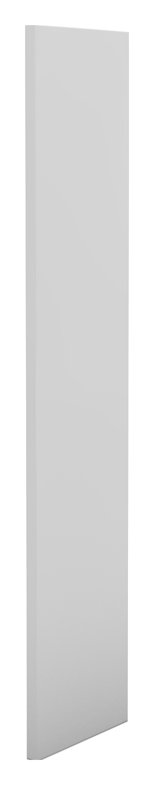 Image of Duarti By Calypso White Varnish Universal Tall Wall End / Infill Panel - 220 x 1222 x 18mm