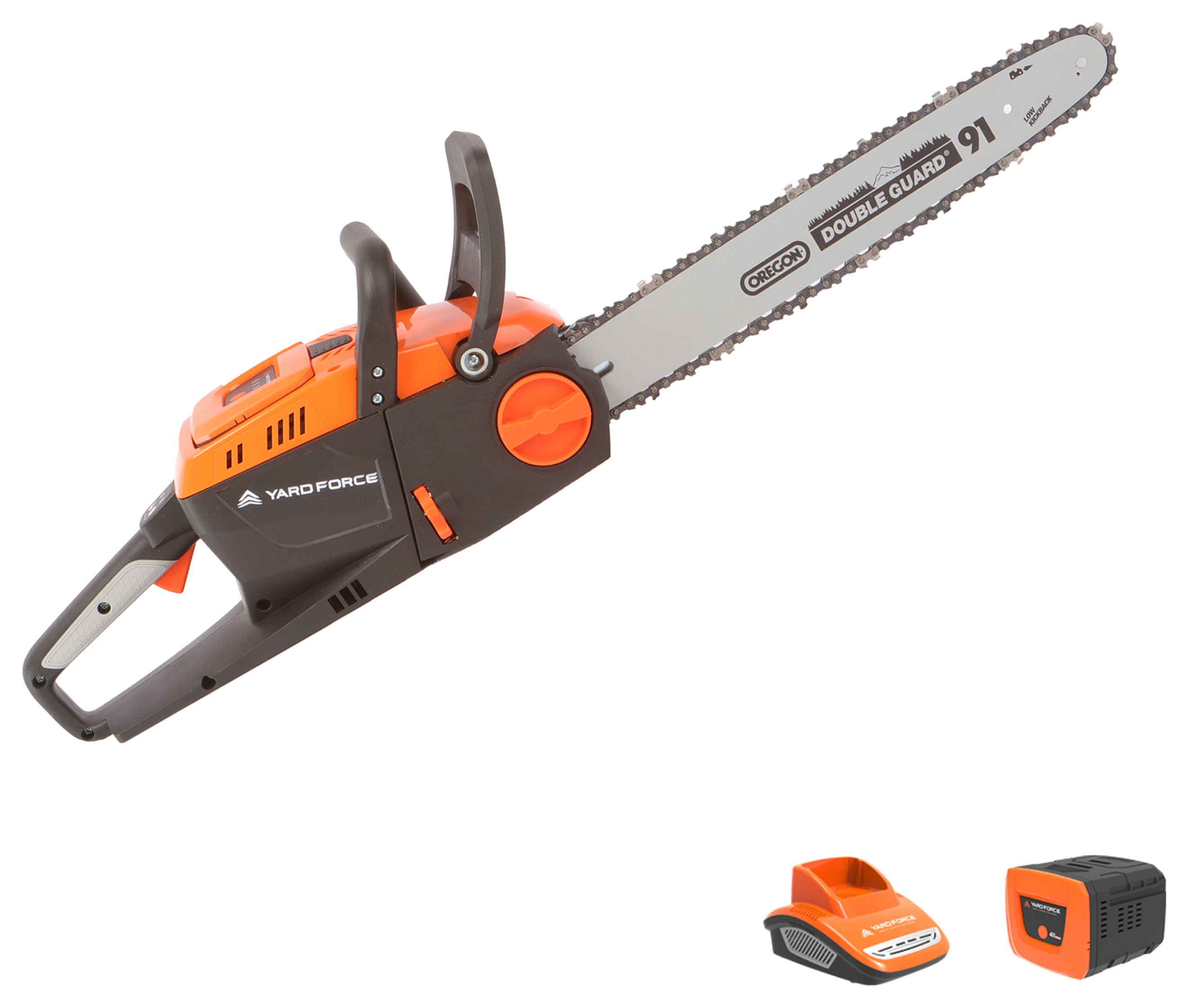 Yard Force Cordless Oregon Bar Chainsaw - 40V