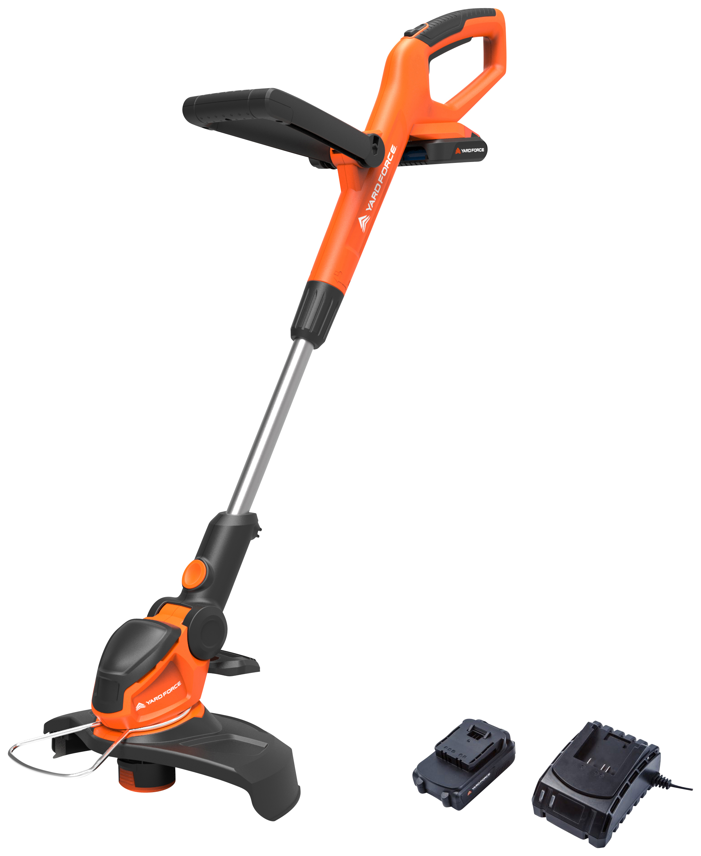 Image of Yard Force LT C25 20V 25cm Cordless Grass Trimmer with 2.0Ah Li-ion Battery & Charger