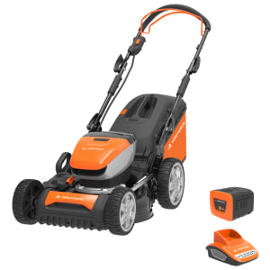 Yard Force LM G46E 40V 46cm Self-Propelled Cordless Lawnmower with 4AH Lithium-ion Battery & Quick Charger