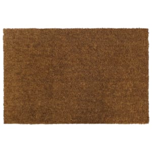 Image of Plain PVC Coir Doormat - 40 x 60cm