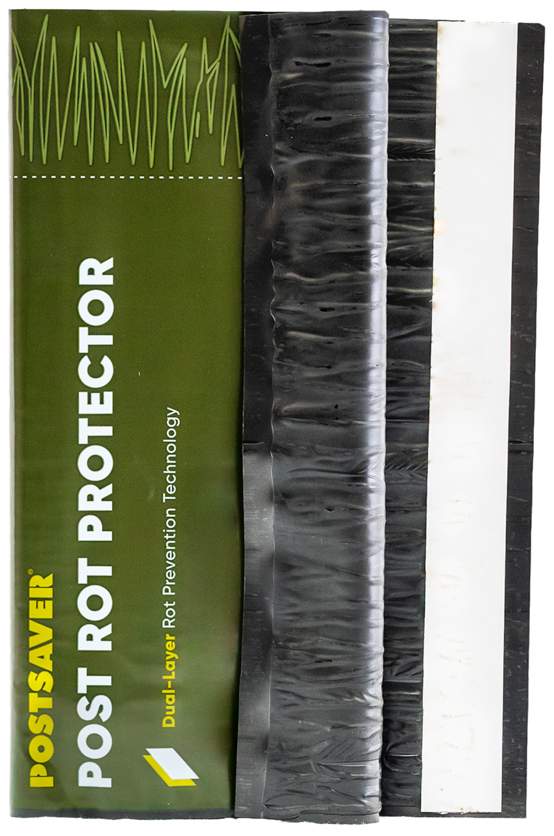 Postsaver Pro-Wrap - Fence Post Rot Protectors - Fits 75 x 75 - 100 x 100mm Posts