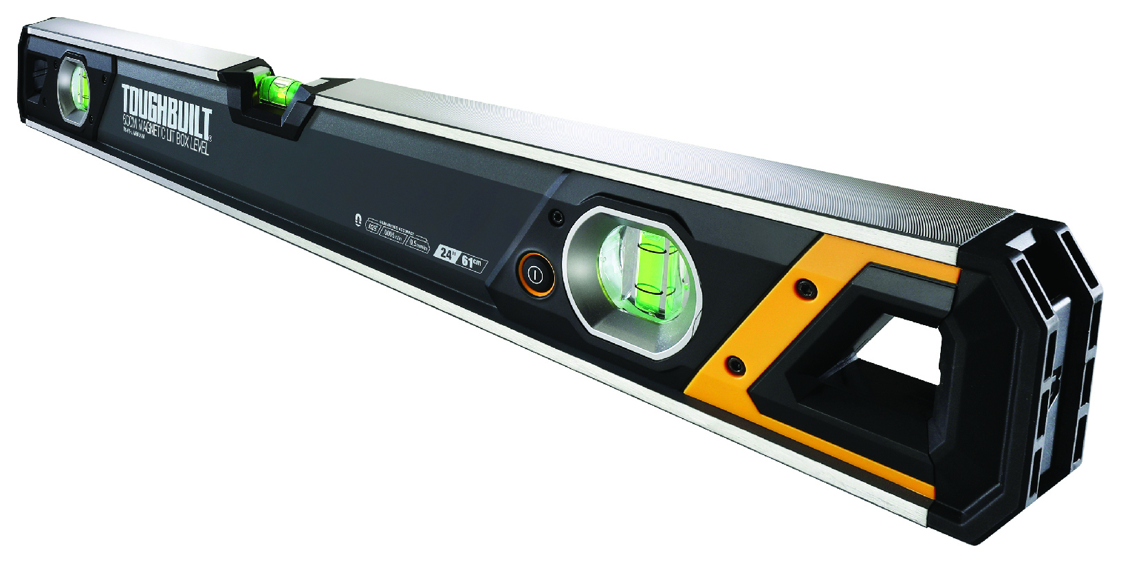 Image of ToughBuilt® TB-H2-L-M60LH-M LED Magnetic Box Level - 600mm