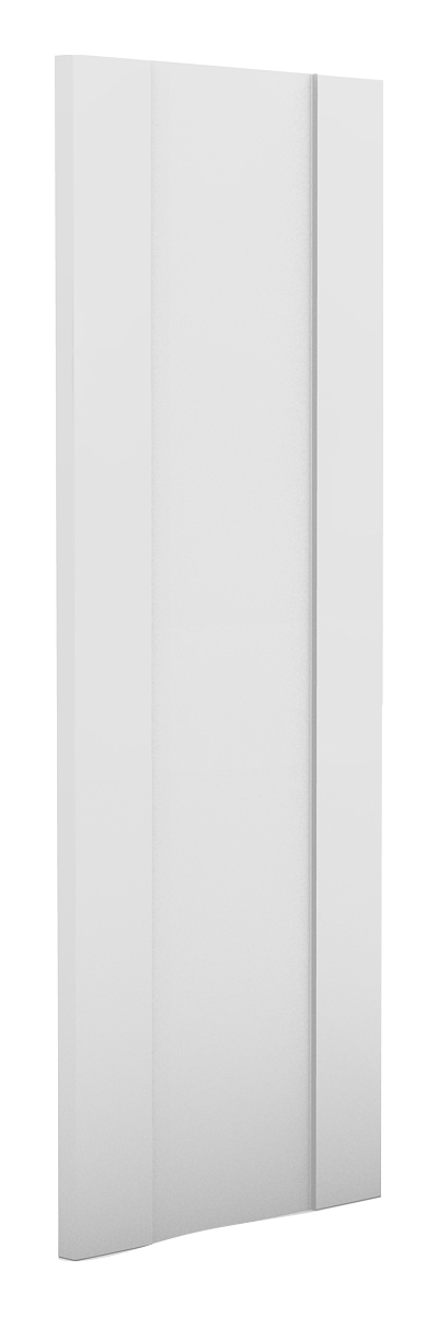 Image of Duarti By Calypso Matt White Highwood Base End / Infill Panel - 305 x 811 x 18mm