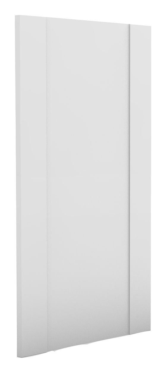 Image of Duarti By Calypso Matt White Highwood Deep Base End / Infill Panel - 445 x 811 x 18mm