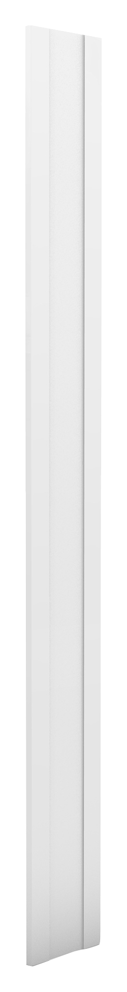 Image of Duarti By Calypso Matt White Highwood High Rise End / Slimline Infill Panel - 220 x 2035 x 18mm