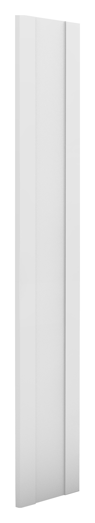 Image of Duarti By Calypso Matt White Highwood Tall Wall End / Infill Panel - 220 x 1222 x 18mm