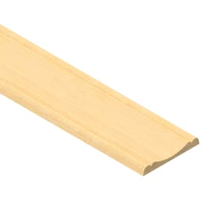Cheshire Mouldings Pine 3 Rise Panel Moulding - 56x7x2400mm