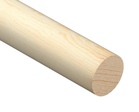 Image of Cheshire Mouldings Pine Dowel - 28x2400mm