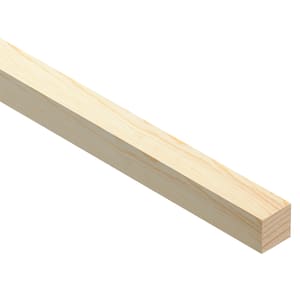 Image of Cheshire Mouldings Pine Stripwood - 8 x 8 x 2400mm