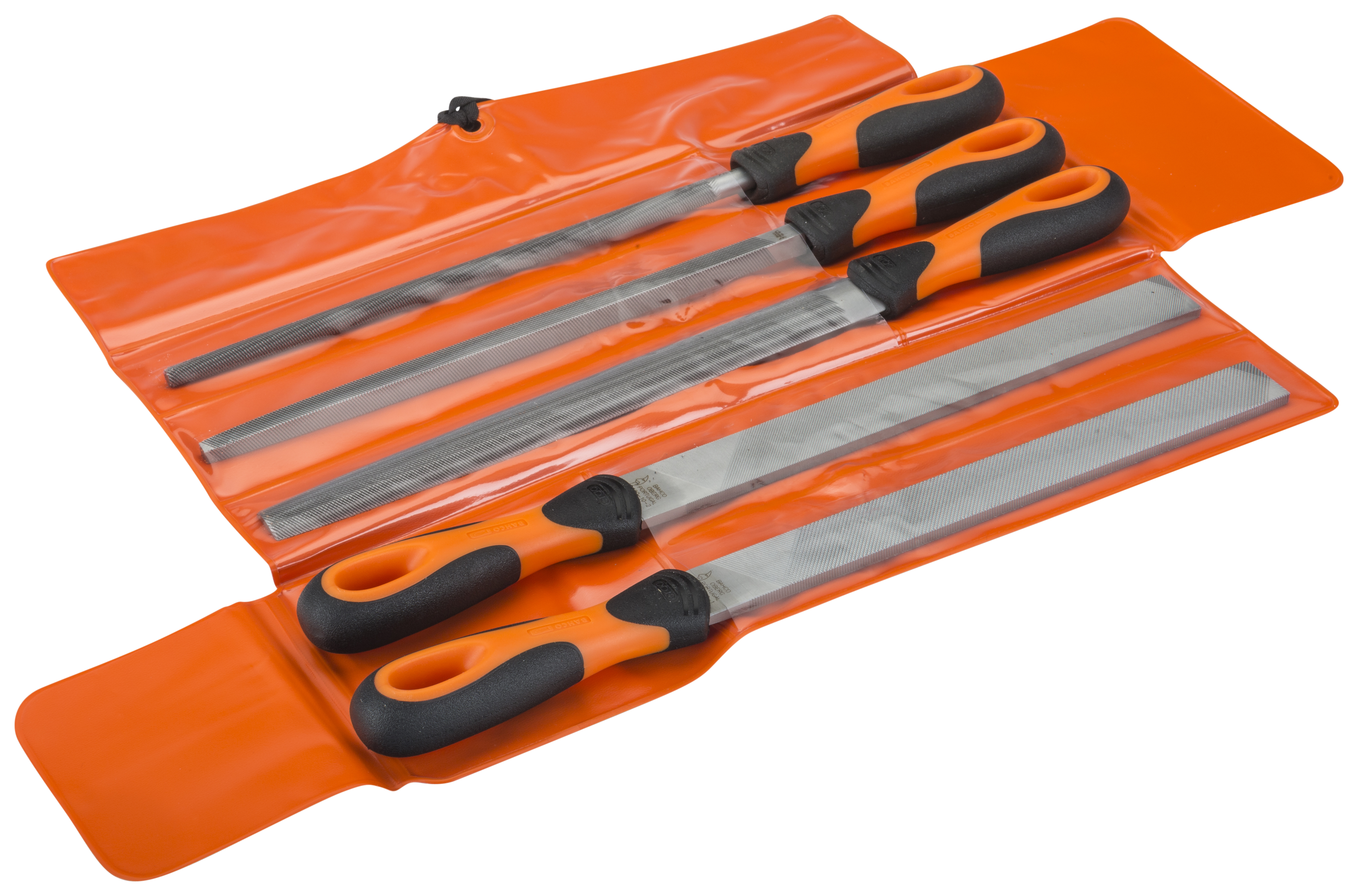 Bahco 1-478-08-1-2 5 Piece Ergo File Set