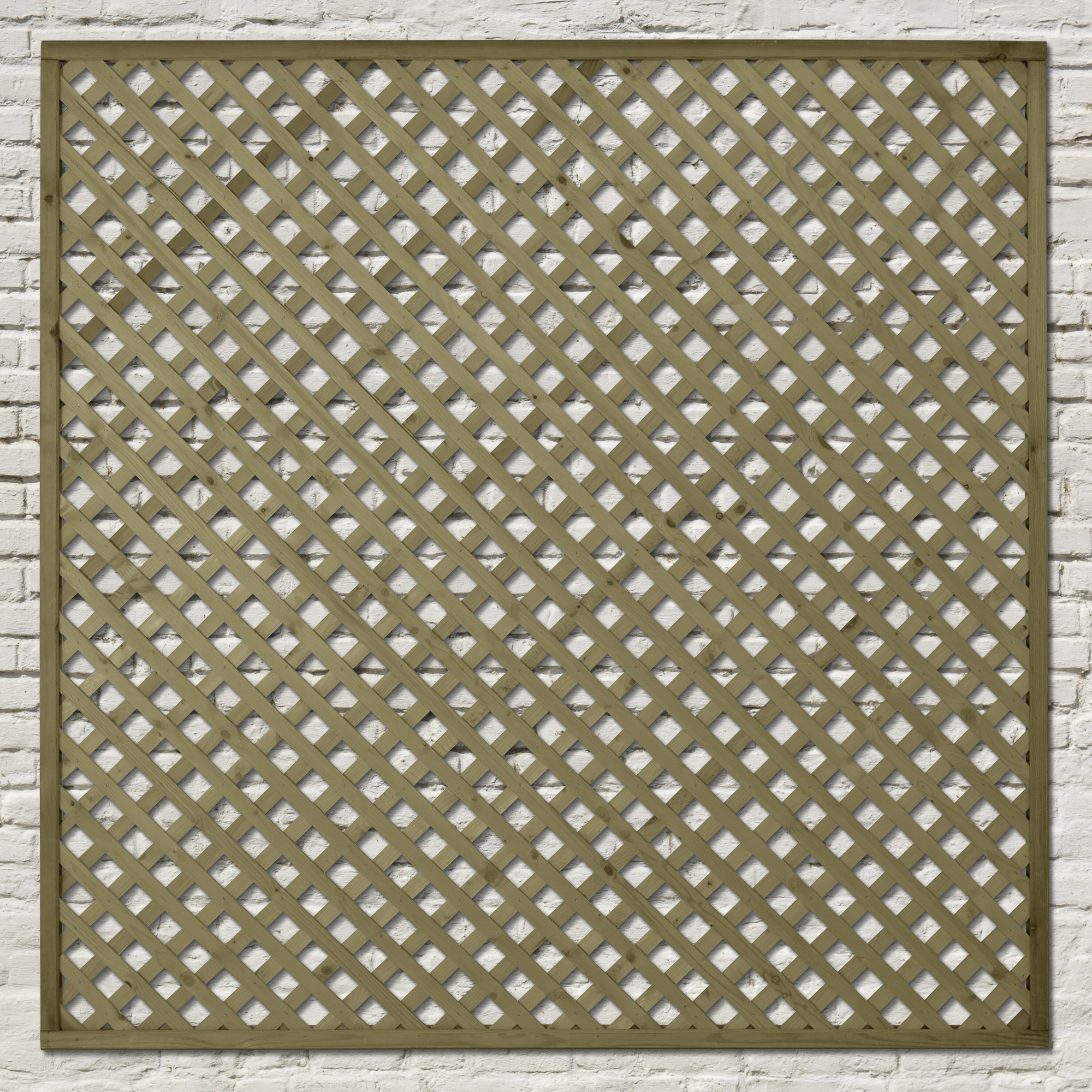 Forest Garden Rosemore Lattice - 1800 x 1800mm - Pack of 3