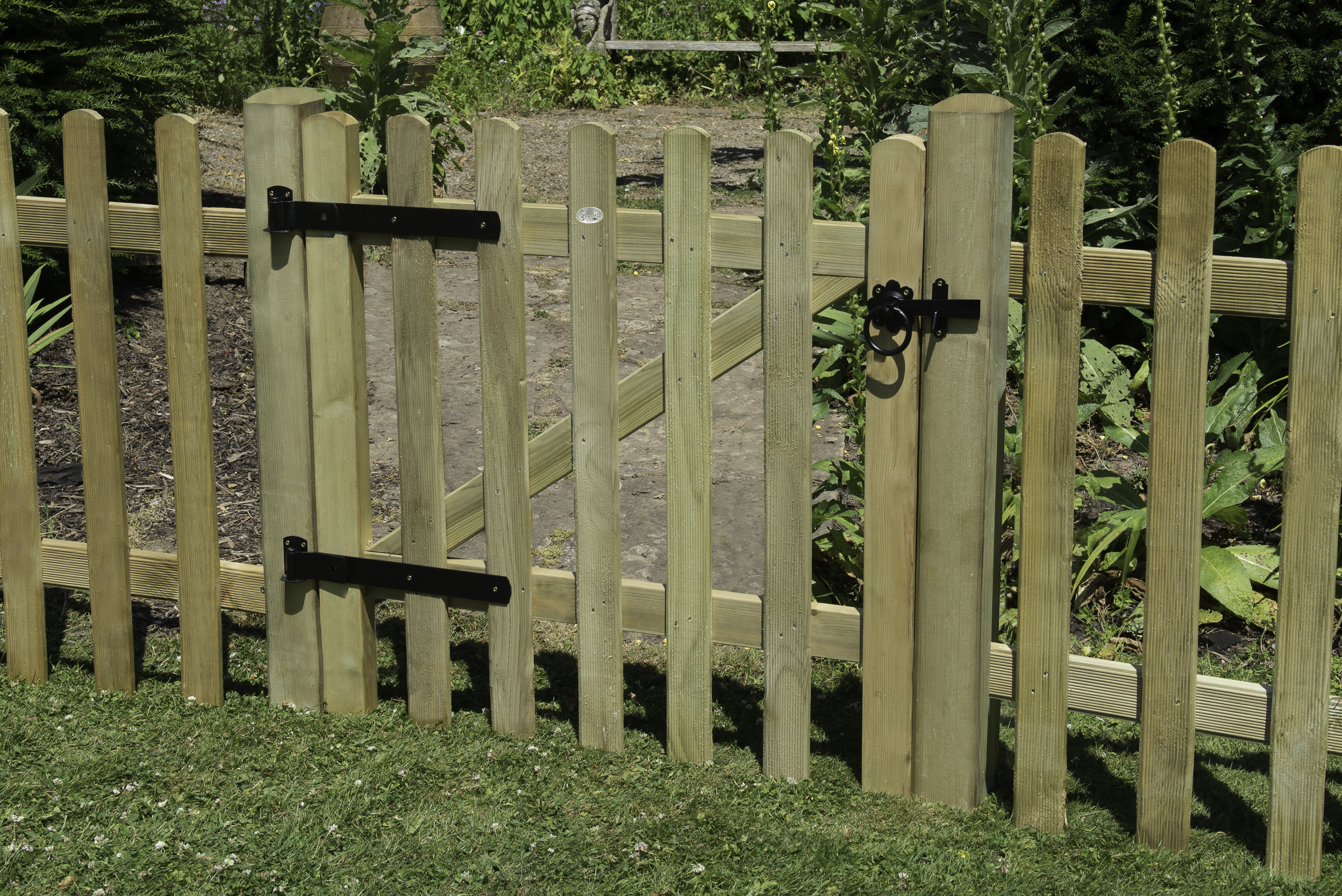 Image of Forest Garden Ultima Pale Gate - 900 x 900mm