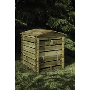 Image of Forest Garden Beehive Compost Bin - 855 x 752 x 740mm