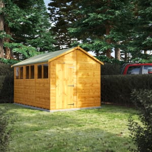 Power Sheds 12 x 8ft Apex Shiplap Dip Treated Shed