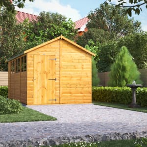 Power Sheds 14 x 8ft Apex Shiplap Dip Treated Shed