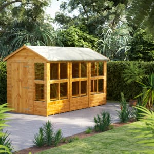 Power Sheds 12 x 6ft Apex Shiplap Dip Treated Potting Shed