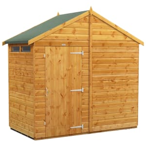 Power Sheds 4 x 8ft Apex Shiplap Dip Treated Security Shed