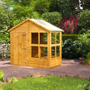 Power Sheds 4 x 8ft Apex Shiplap Dip Treated Potting Shed