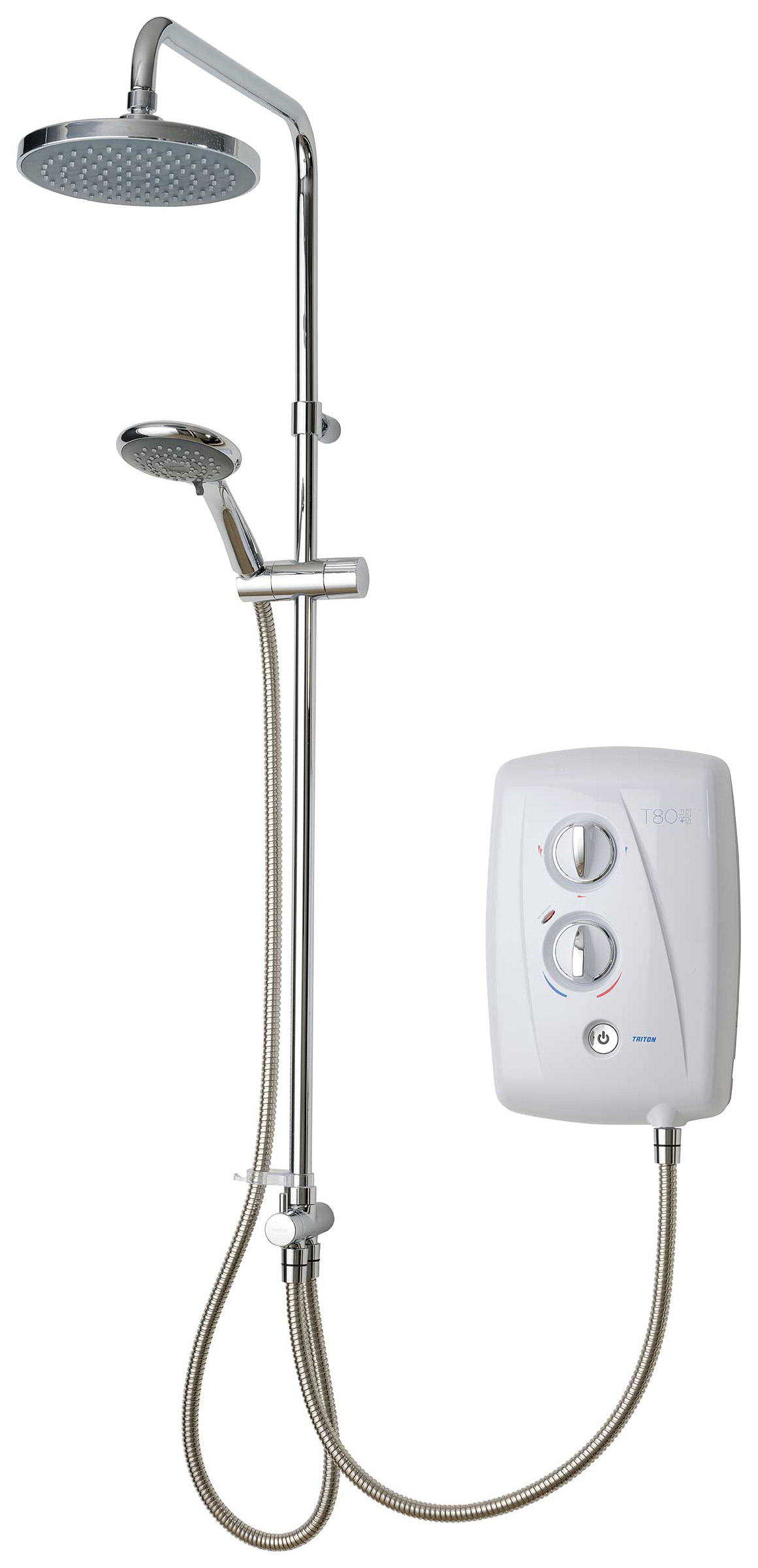 Triton T80 Easi-Fit+ DuElec Electric Shower - 9.5kW