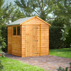 Power Sheds 6 x 6ft Apex Overlap Dip Treated Shed