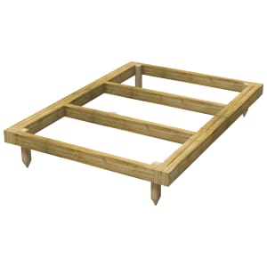 Power Sheds 4 x 6ft Pressure Treated Garden Building Base Kit
