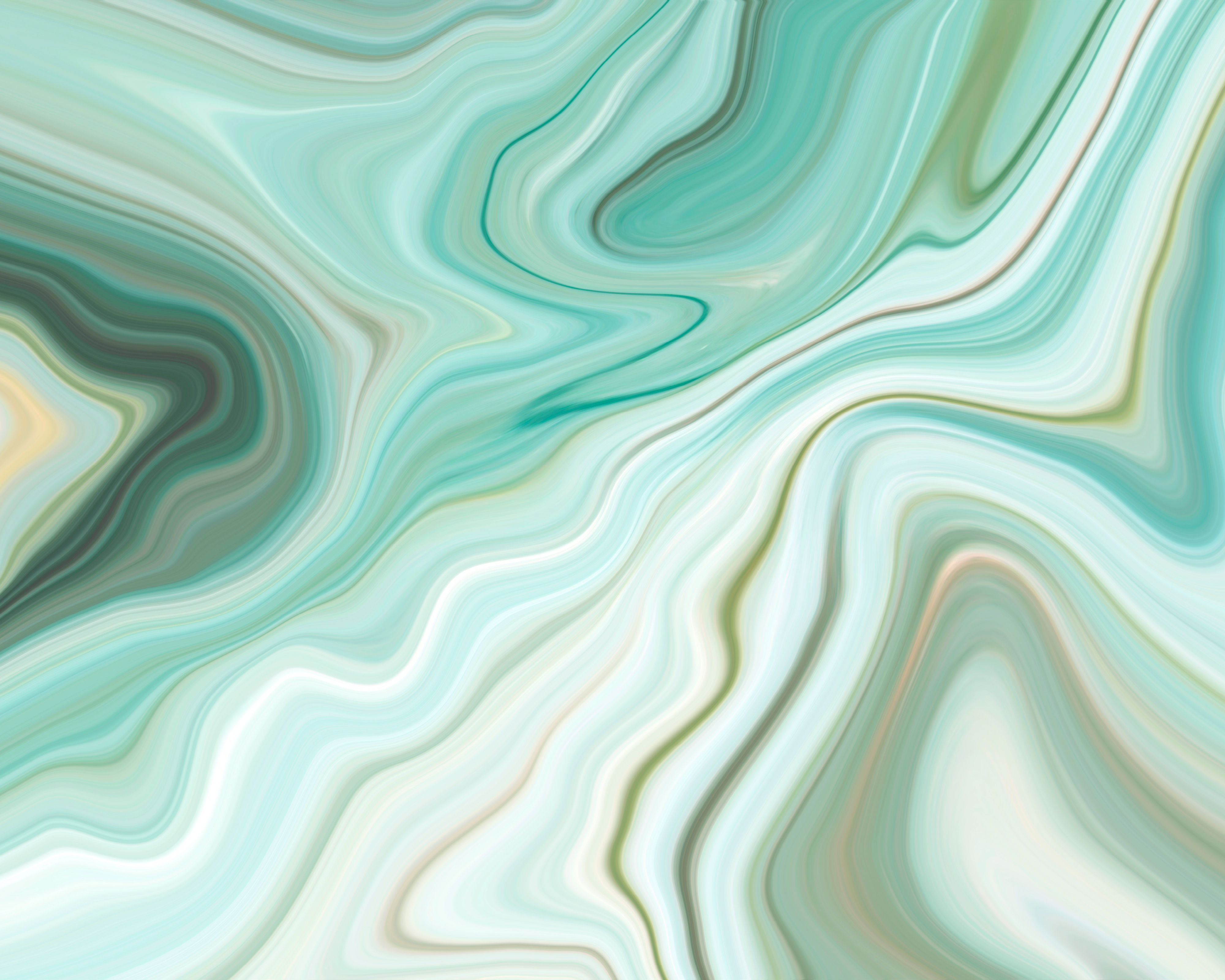 Origin Murals Marbled Ink Emerald Wall Mural - 3.5 x 2.8m