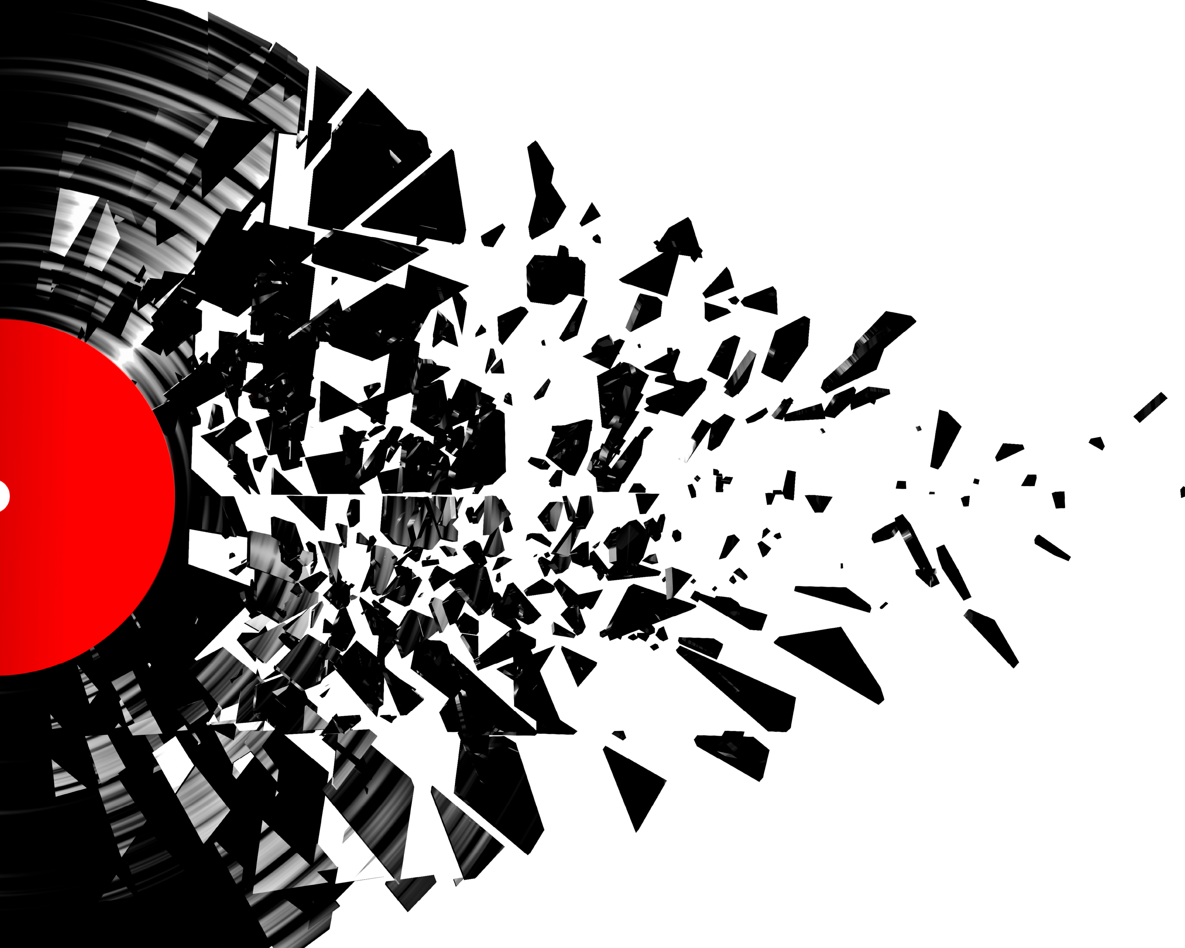 Image of Origin Murals Smashed Vinyl Monochrome Wall Mural - 3.5 x 2.8m