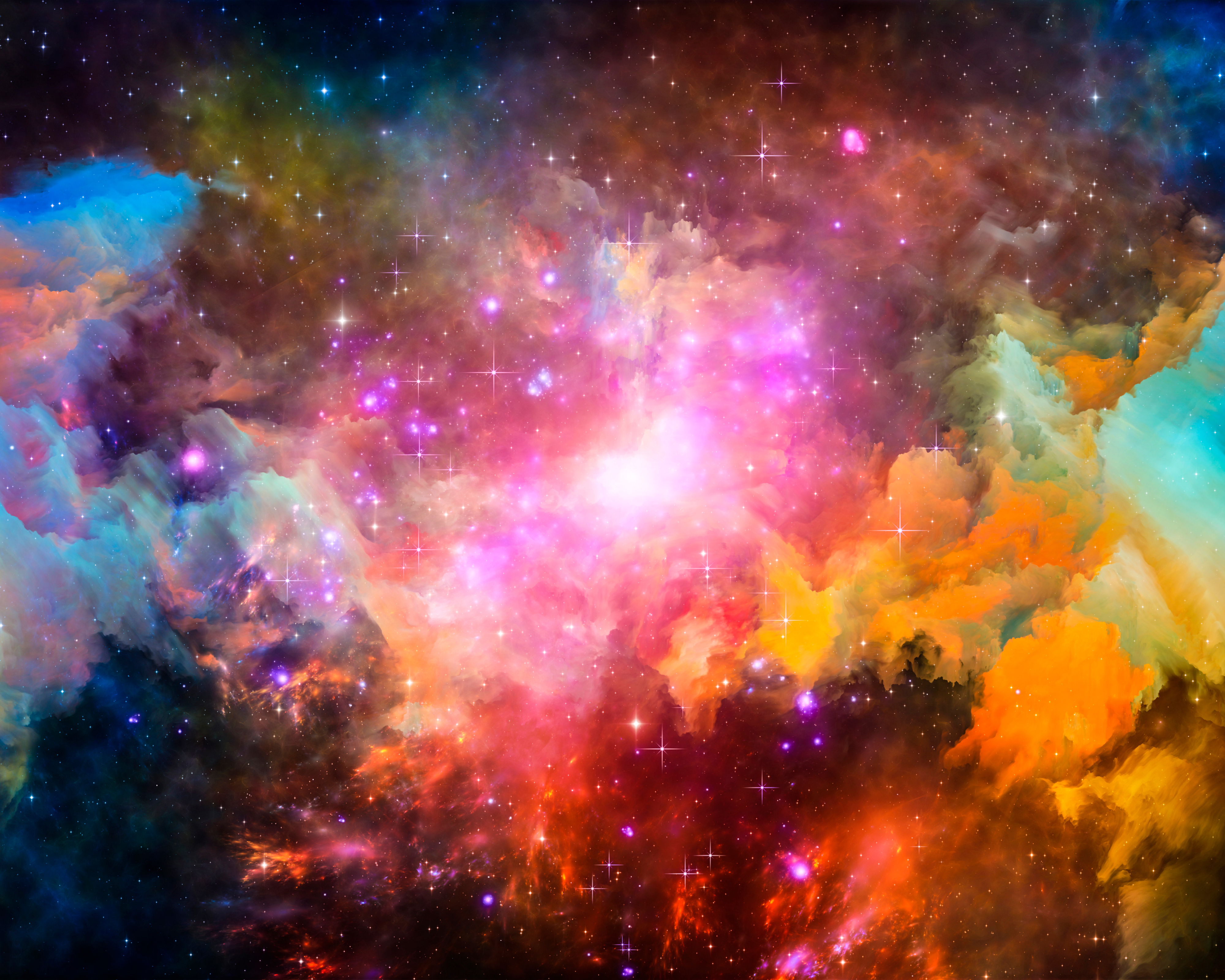 Image of Origin Murals Galaxy Stars Multi Wall Mural - 3.5 x 2.8m