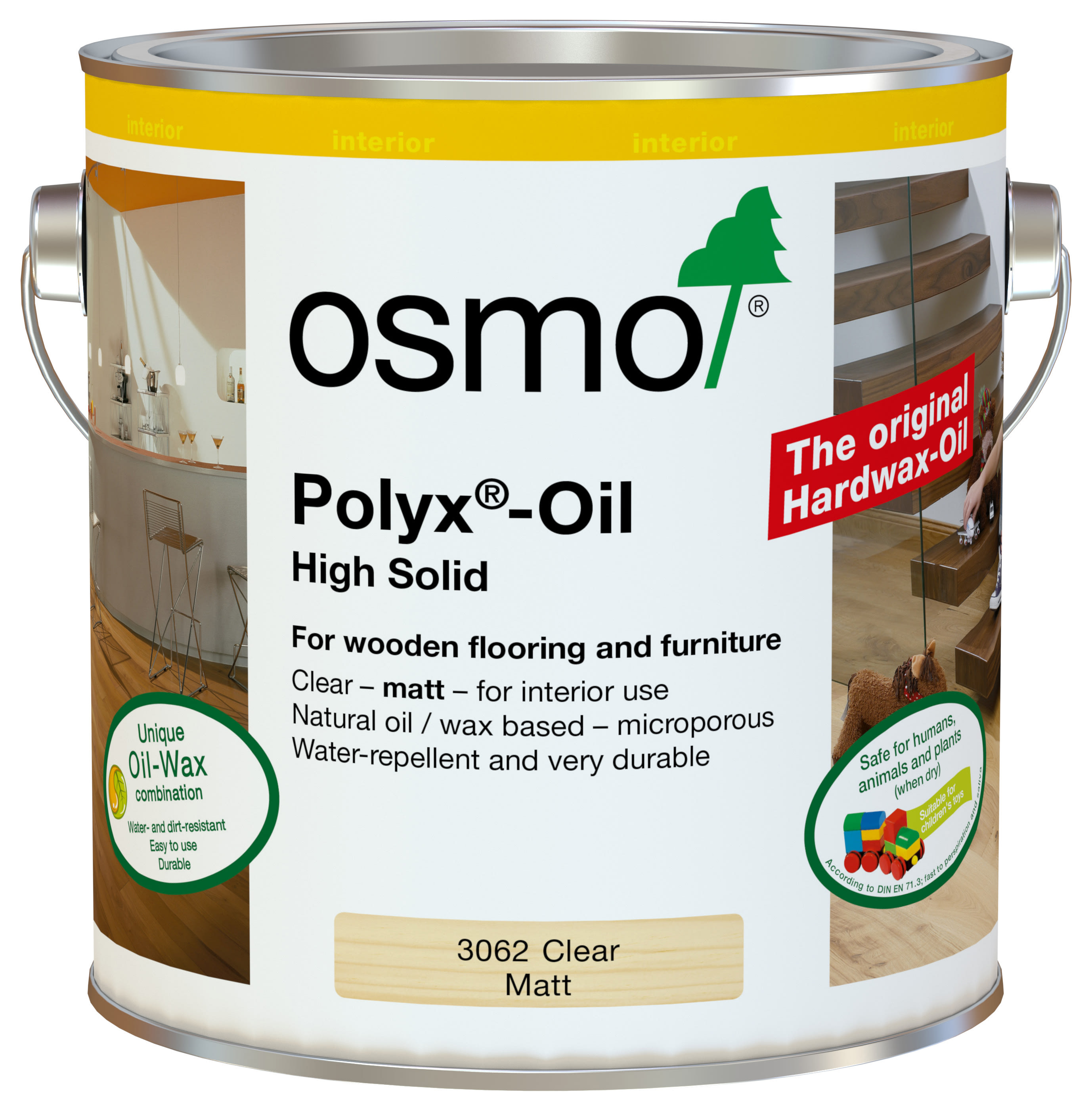 Osmo Polyx Wood Oil - Matt - 2.5L