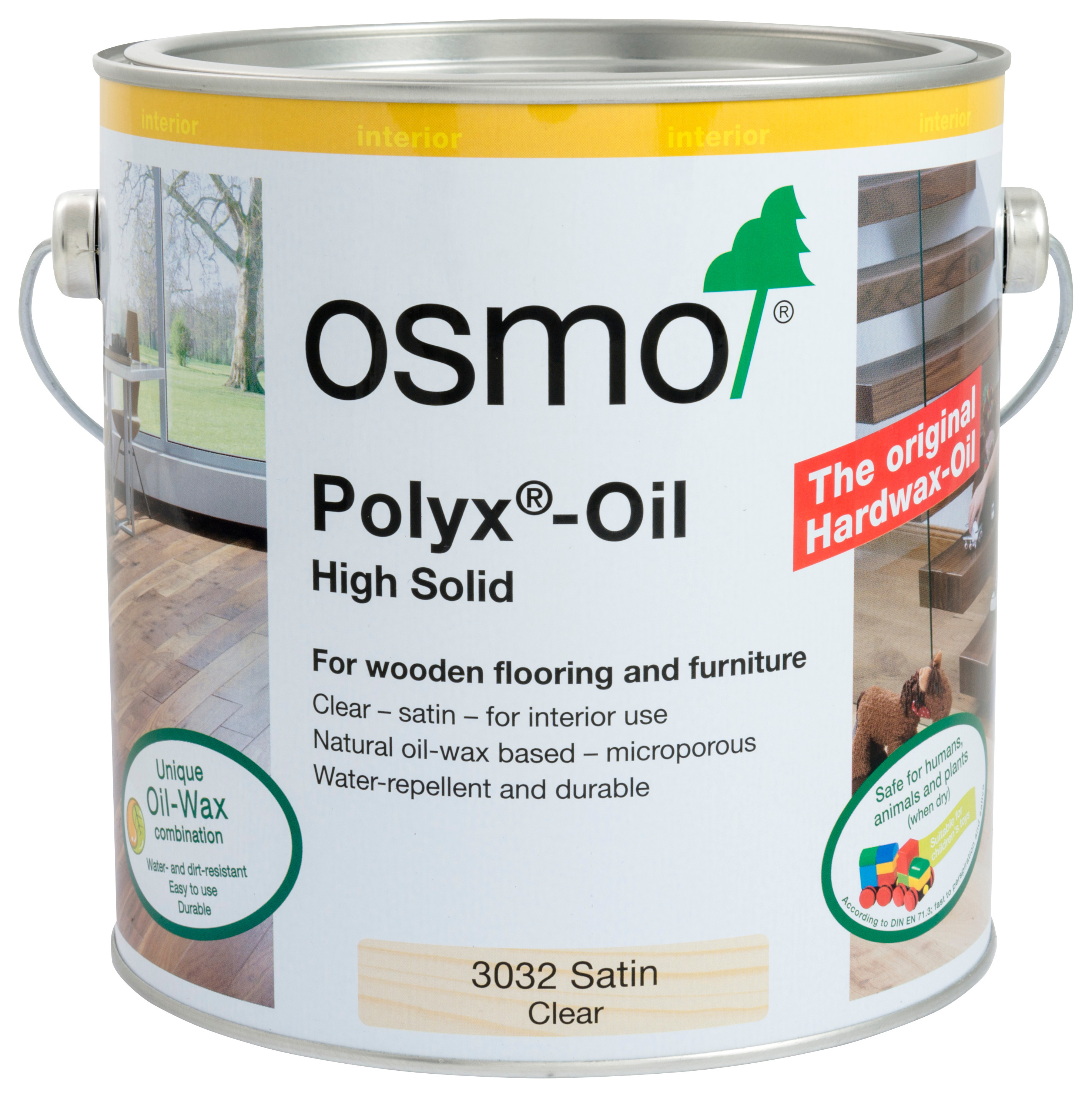 Image of Osmo Polyx Wood Oil - Satin - 2.5L