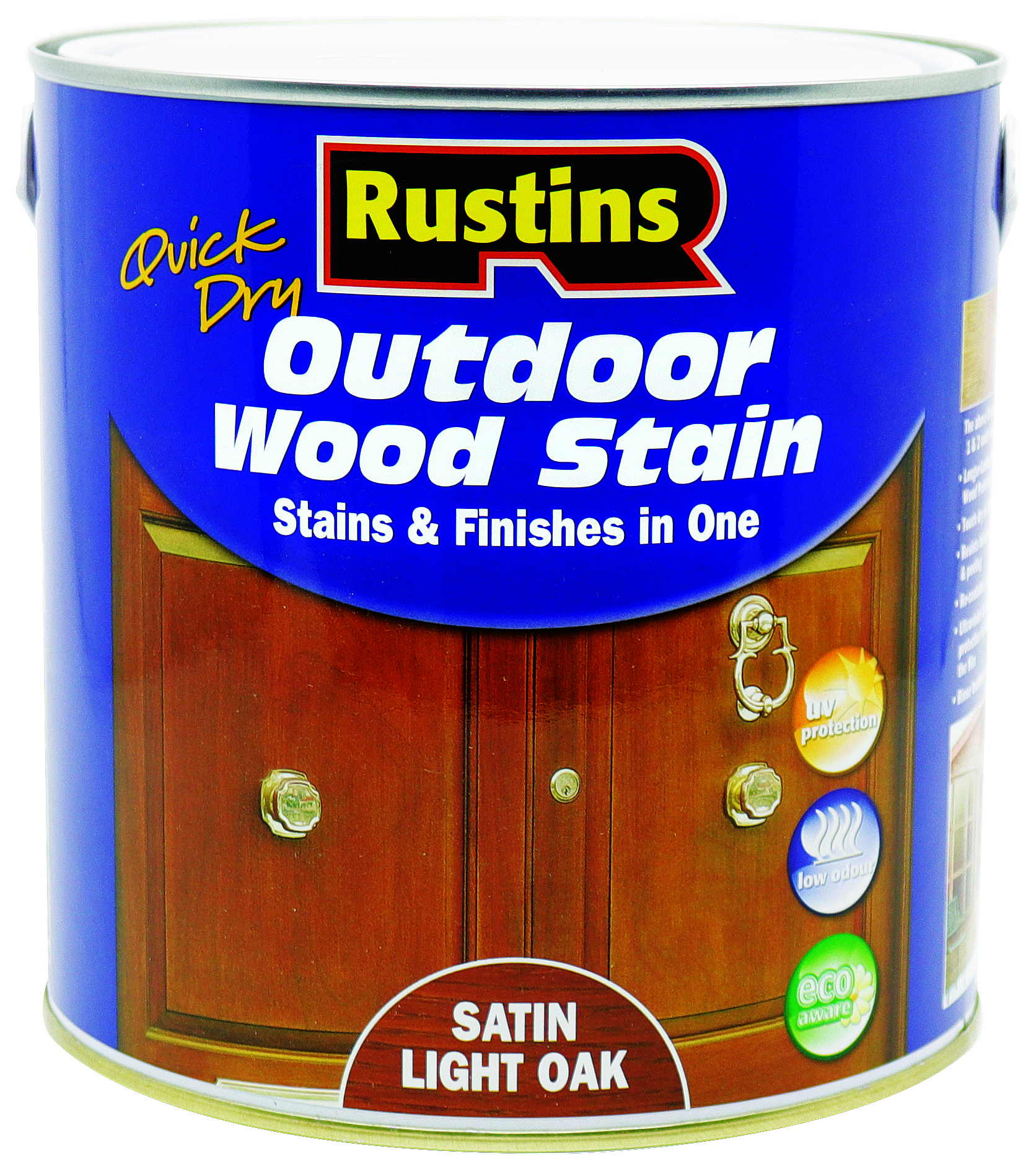 Image of Rustins Outdoor Wood Stain - Light Oak - 2.5L