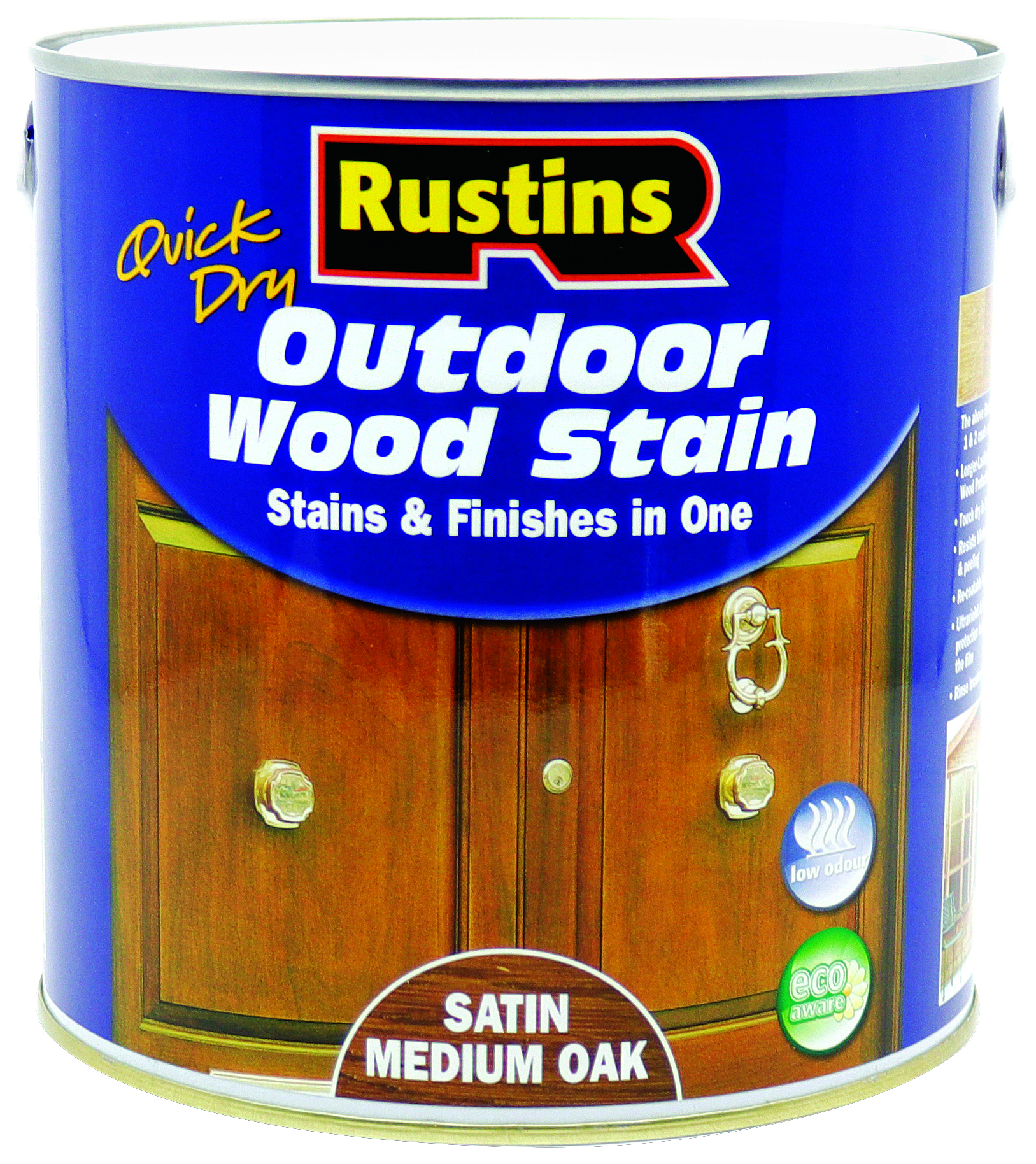Image of Rustins Outdoor Wood Stain - Medium Oak - 2.5L