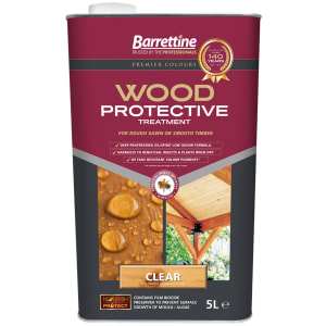 Image of Barrettine Wood Protective Treatment - Clear - 5L