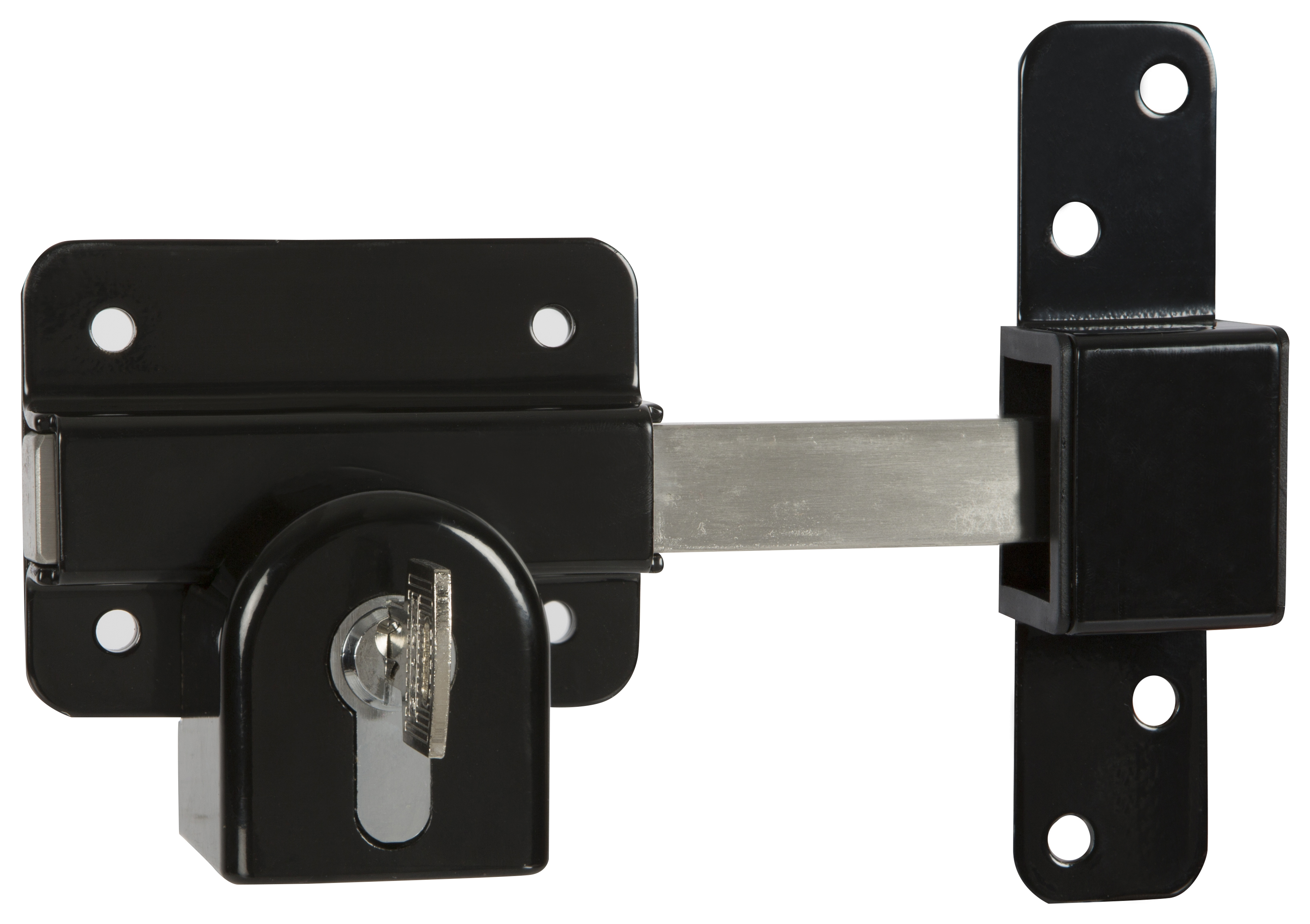Image of GateMate B1490096 Double Locking Euro Profile Long Throw Lock - 70mm