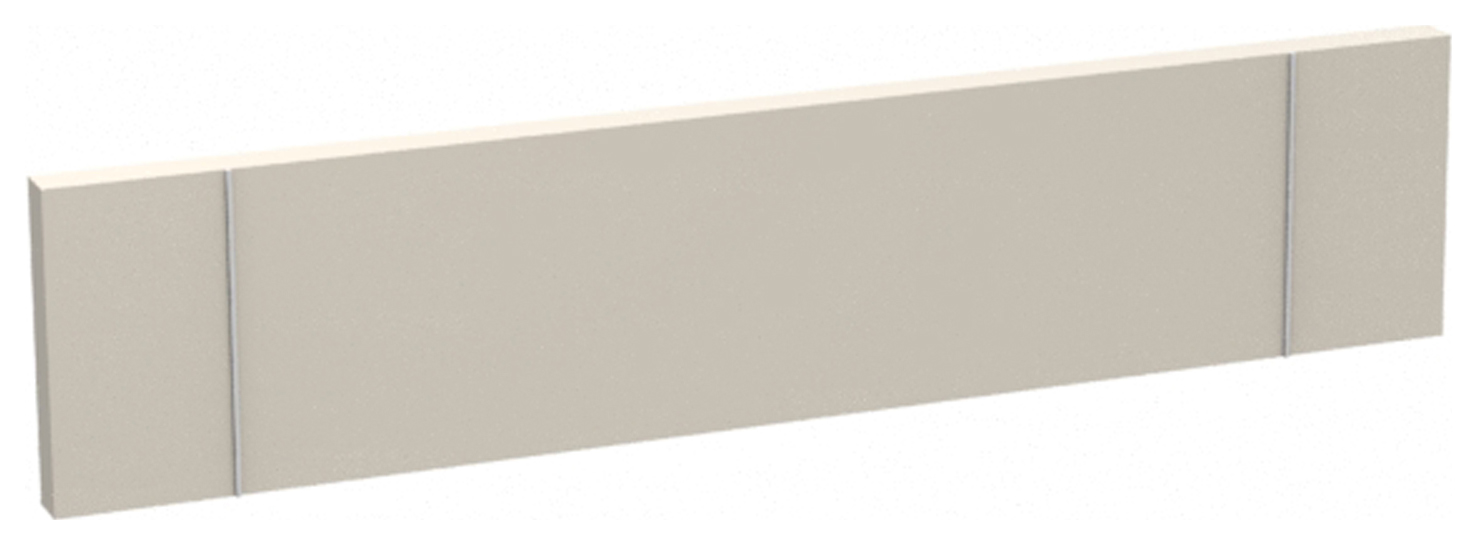 Image of Wickes Ohio Stone Shaker Appliance Fascia - 600 x 131mm