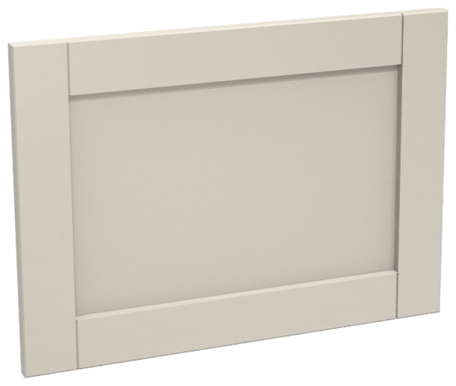 Image of Wickes Ohio Stone Shaker Appliance Fascia - 600 x 437mm