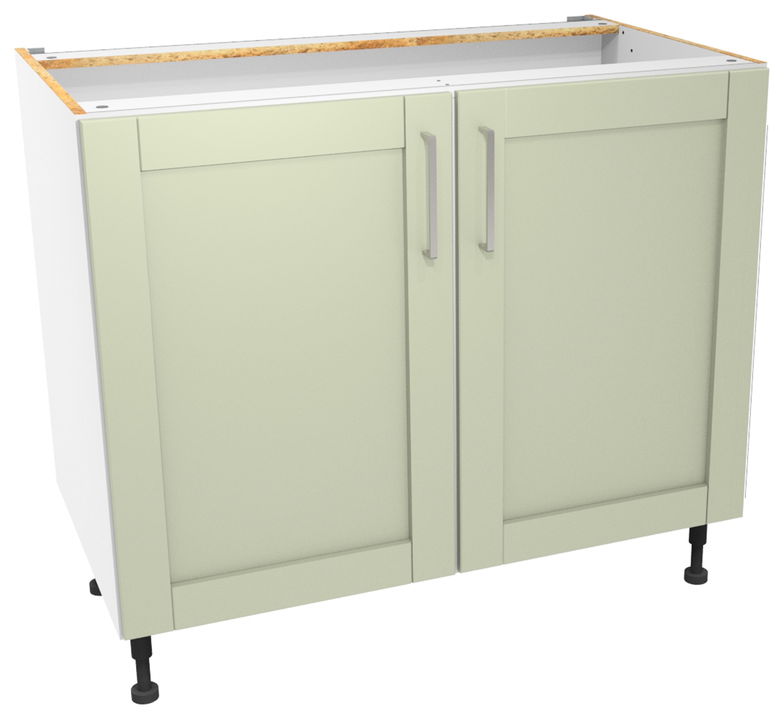 Wickes Ohio Sage Shaker Base Unit - 1000mm